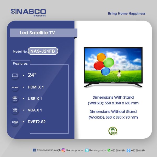 Nasco Air Conditioner (Nas-J24Fb)
