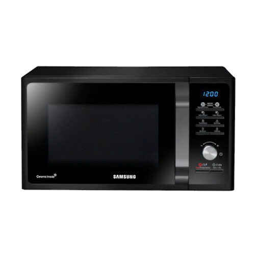 Samsung Stainless Steel-Child Lock-800Watts-Black Ms23F301Tak 23L (MS23F301TAK)