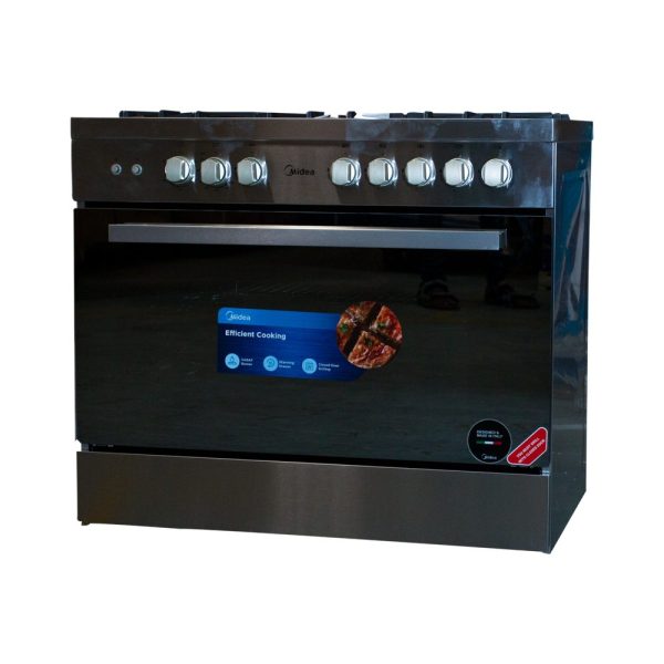 Midea Gas Cooker (36LMG5G027-SILVER)
