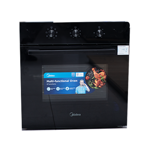 Midea 60cm Electric Oven Black (65M80M1-004BK)