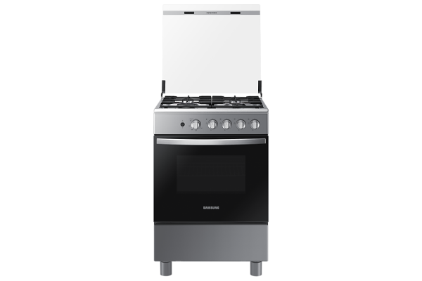 Samsung 4 Burners – GAS OVEN – GRILL – Auto Ignition – Dark Silver Mirror 50×60 CM (NX24BG45411VGH)