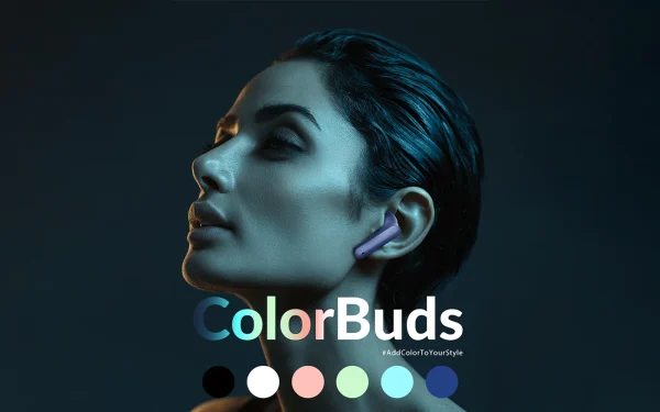 Hifuture FlyBuds4 Wireless Earbuds – Hot Pink, (FLYBUDSP)