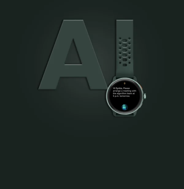 Hifuture Vela Adventure Smartwatch – Dark Green, (VELA-DG)