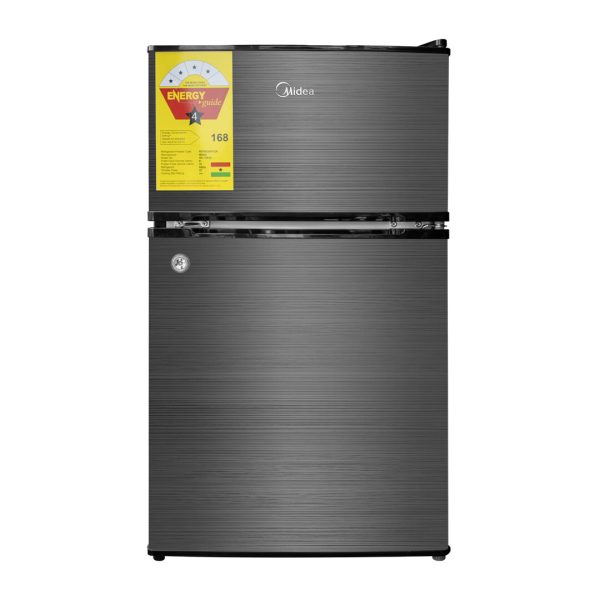 Midea 87 L Double-Door Table-Top Refrigerator (MDRT134FGF08)