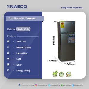 Nasco 207L Refrigerator (NASF2-30)