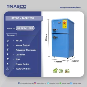 Nasco 522L Refrigerator (NASFDR-62S)