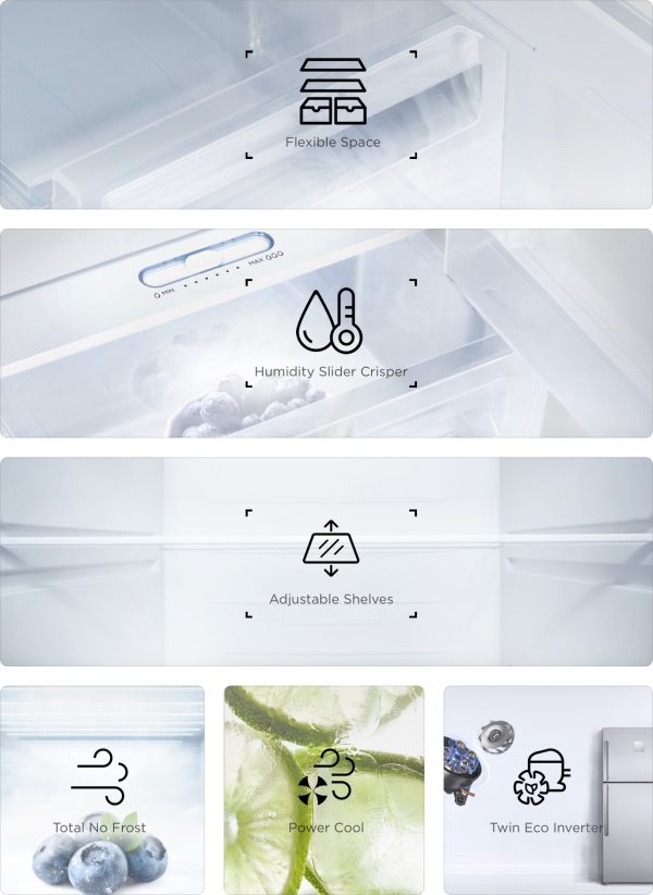 TCL 480 L Refrigerator (P624TMN)