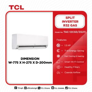 TCL 1.5HP Air Conditioner (TAC-12CSD)