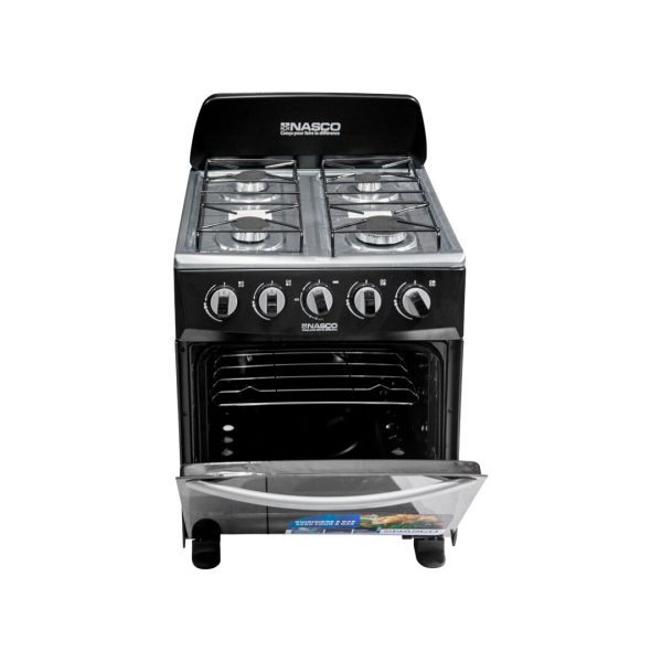 Nasco 4-Burner Gas Cooker Oven (NASGC-50MO-CTZ)