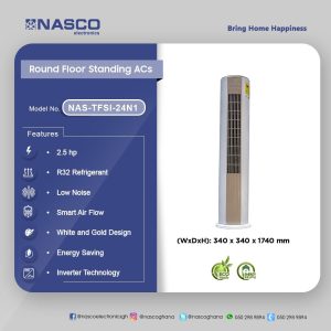 Nasco 2.5HP Air Conditioner (NAS-TFSI-24N1)