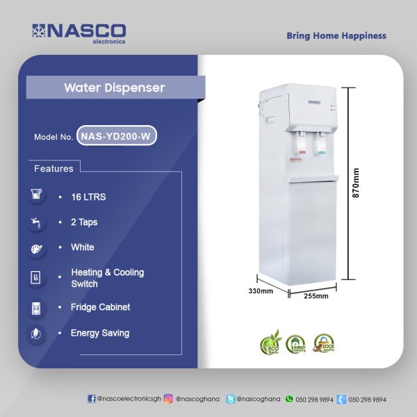 Nasco Refrigerator (Nas-Yd200-W)