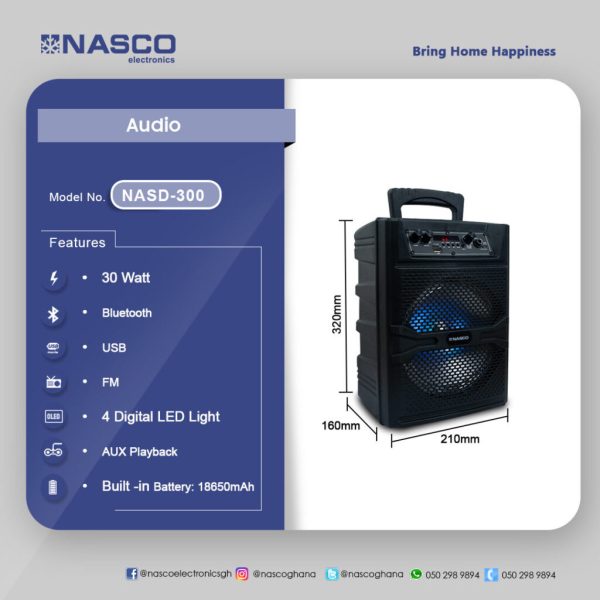 Nasco Nasd-300 30 Watt (NASD300)