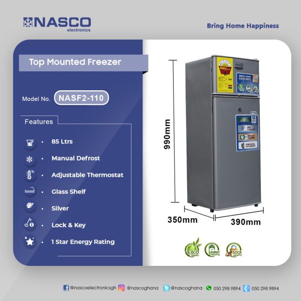 Nasco 85 L Refrigerator (NASF2110)