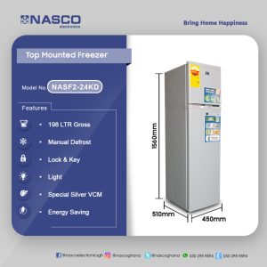 Nasco 198 L Refrigerator (NASF224KD)