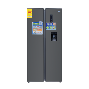 Nasco 542 L Side-by-Side Refrigerator (NASF2-55SK-WD)