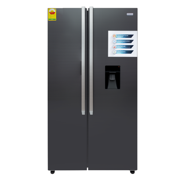 Nasco 521 L Side-by-Side Refrigerator (NASF2-66D)