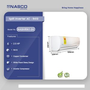 Nasco Air Conditioner (2.5HP NASHRN1-24 Btu/h (NASHRN1-24))