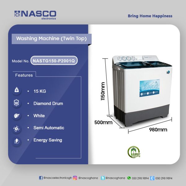 Nasco Nastg150-P2001Q 15 Kgs (NASTG150P2001Q)
